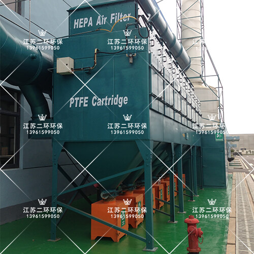 垂直式濾筒除塵器 垂直式濾筒除塵器